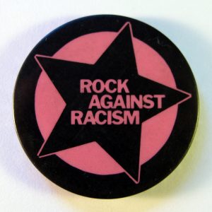 A Rock Against Racism Pin