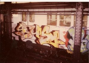 Tag on New York City Subway Car (1984)