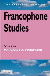 book cover of "Francophone Studies"