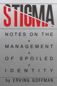 Cover of Goffman's book on stigma management.